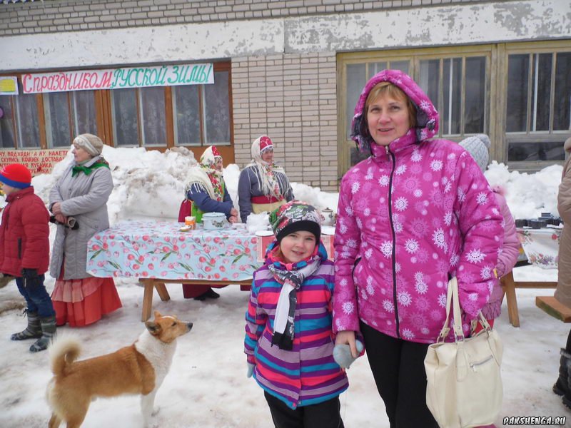 На празднике Проводы Зимы 1 марта 2015 года